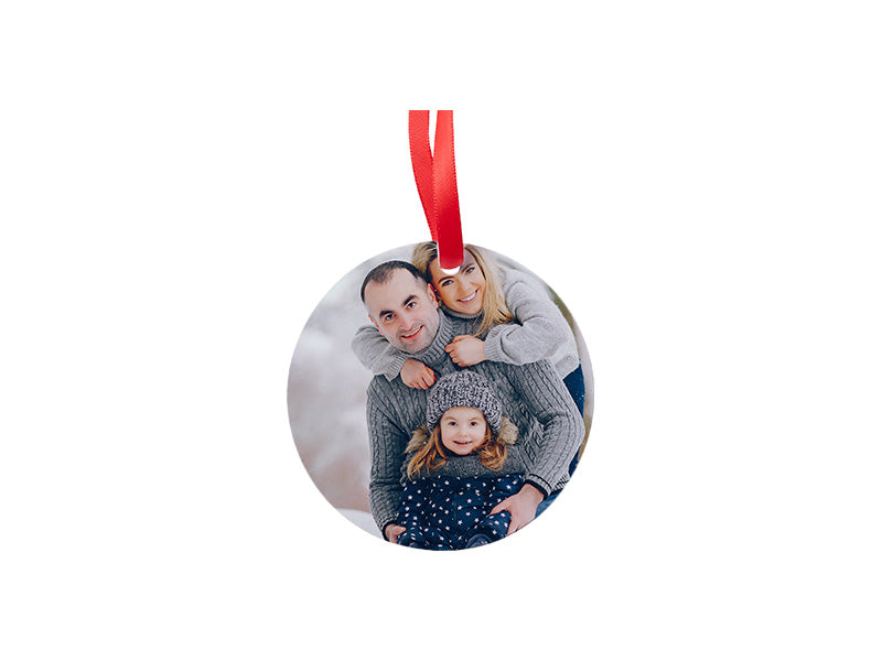 Pearl Coating™ Sublimation Metal Ornament - Pack of 40 - Joto Imaging Supplies Canada